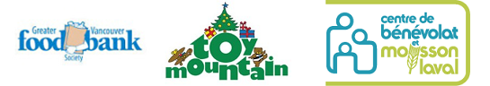 Here are organizations we support throughout the year.